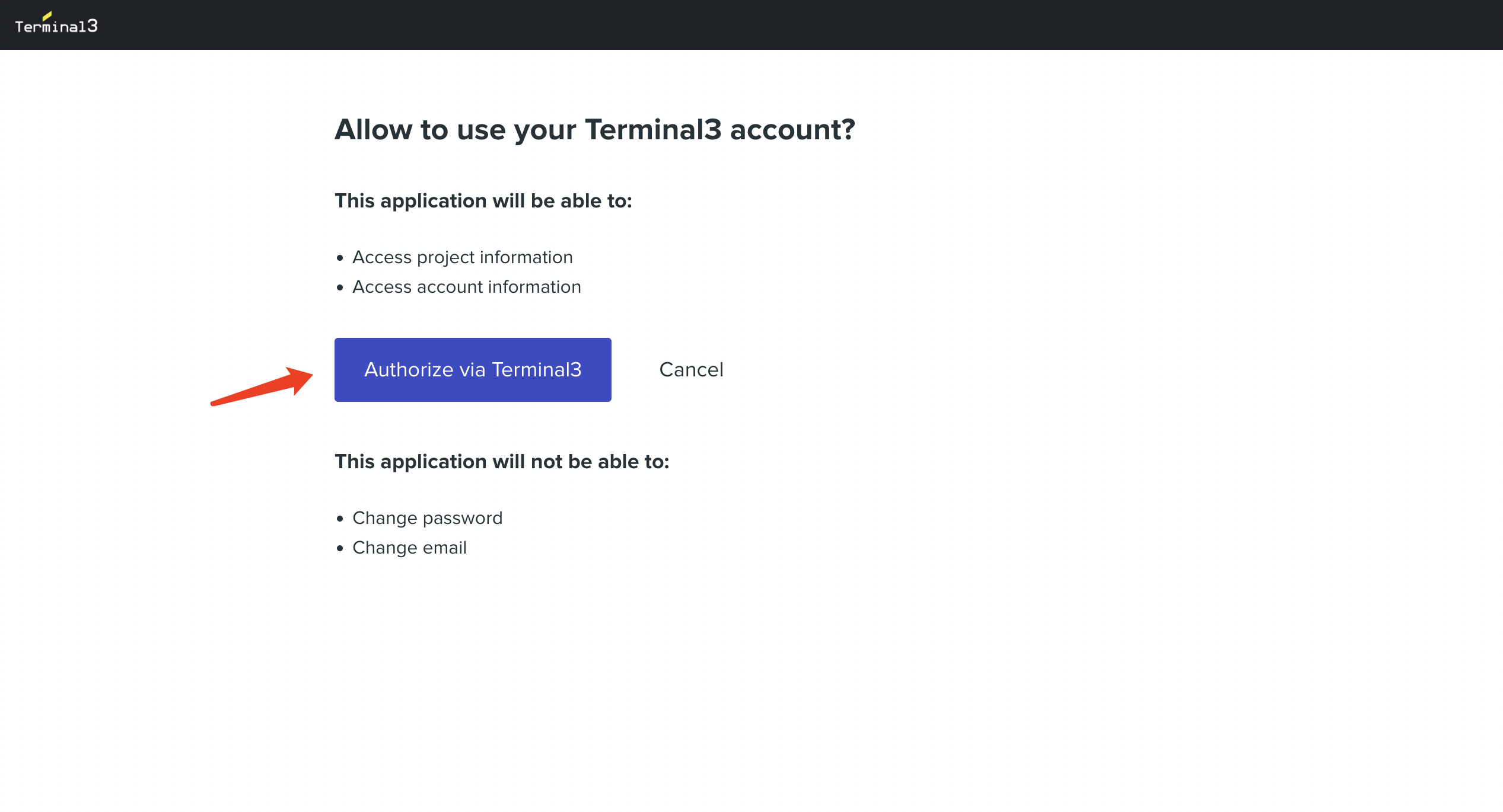 Shopify Terminal3 installation - authorize via Paymentwall